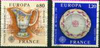 #671 - France/Europa 1976 Yvert 1877-1878 Obl - 1976