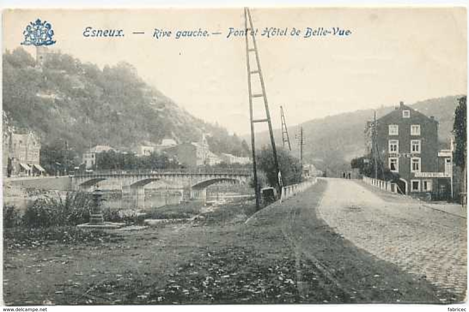 Esneux - Rive Gauche - Pont Et Hotel De Belle-Vue - Esneux