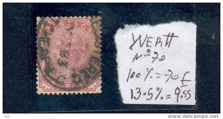 Yvert N.º 70 - Used Stamps