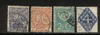 NEDERLAND 1923 Diverse Zegels Used 110-113 # 1092 - Gebraucht