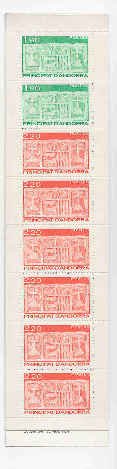 Andorre Carnet N°1 - Postzegelboekjes