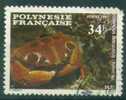 #851 - Polynésie/Crustacés Carpilius Maculatus Yvert 275 Obl - Schalentiere