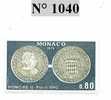 Timbre De Monaco N° 1040 - Andere & Zonder Classificatie