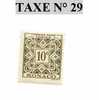 Timbre De Monaco N° 29 - Taxe