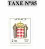 Timbre De Monaco N° 85 - Taxe
