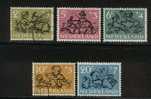 NEDERLAND 1952 Kinder Serie 596-600 Used # 1173 - Gebraucht