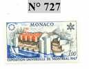 Timbre De Monaco N° 727 - Otros & Sin Clasificación