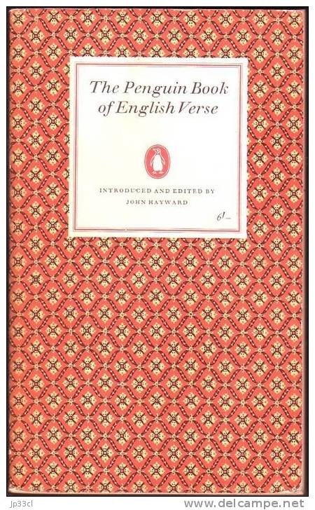 The Penguin Book Of English Verse By John Hayward - 1963 - Poésie