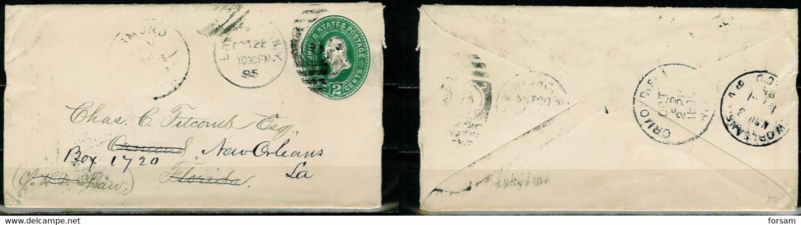 USA..VERY OLD LETTER..1895 Year. - ...-1900