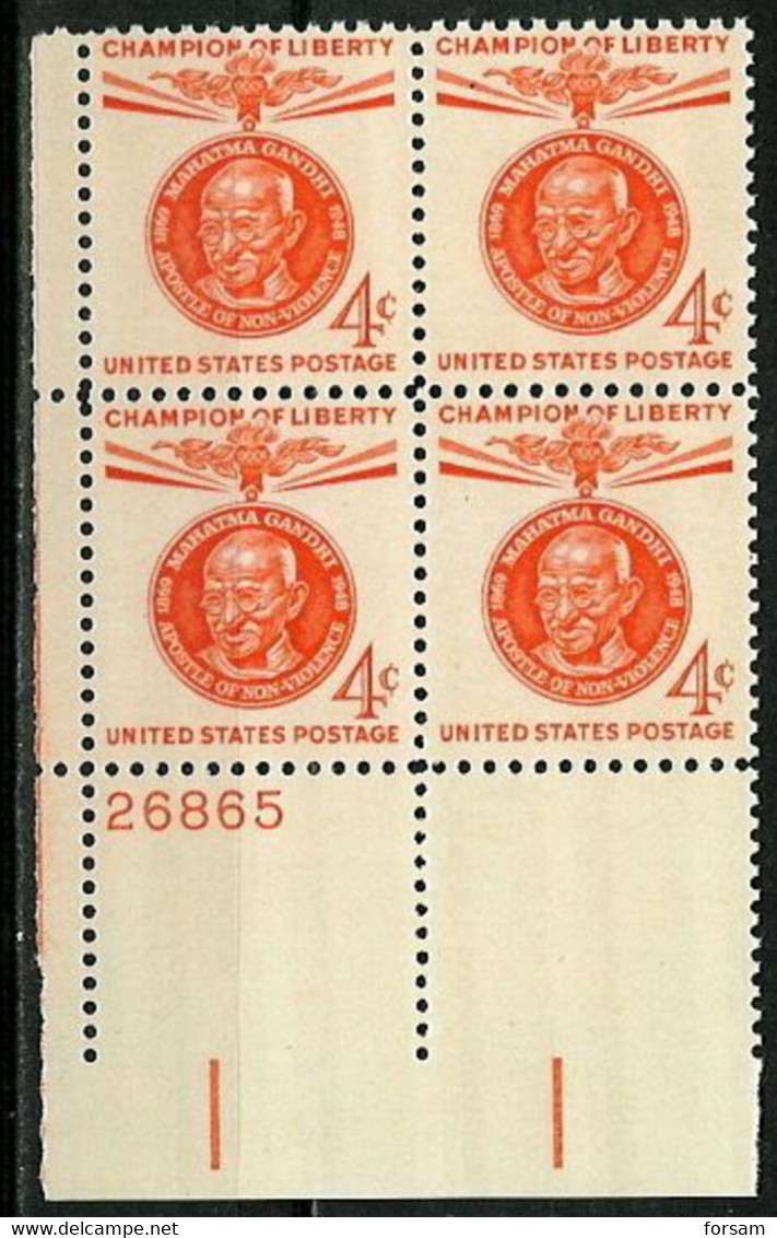 USA..1961..Michel # 804...Block Of 4...MNH. - Ungebraucht