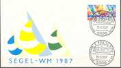 FDC Allemagne 1987. Voile - Segeln