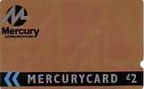 GB MERCURY DEEP NOTCH GROS ENCOCHE 2£ OR MAGNETIQUE  GPT - [ 4] Mercury Communications & Paytelco