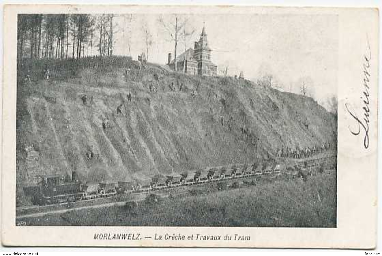 Morlanwelz - La Creche Et Travaux Du Tram - Morlanwelz