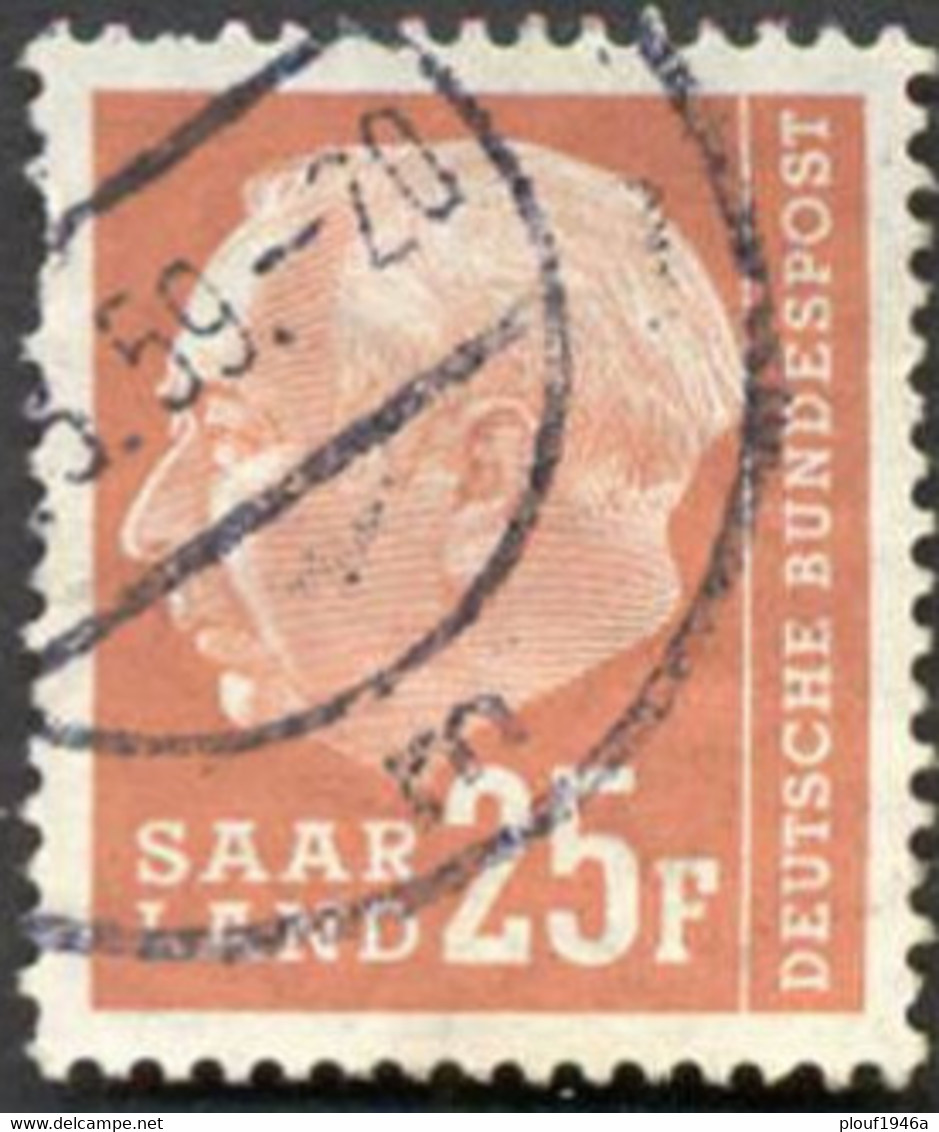 Pays : 430,1 (Sarre : République Fédérale D'Allemagne)  Yvert Et Tellier N° : 400 (o) - Used Stamps