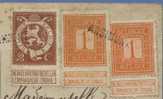 108 (2) + 109 Op Postkaart Ontwaard Met Naamstempel ARSIMONT - 1912 Pellens