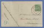 137 Op Postkaart Met Stempel   DOUR 1919   (Noodstempel) - 1915-1920 Alberto I