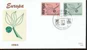 FDC België (lot193) - 1965