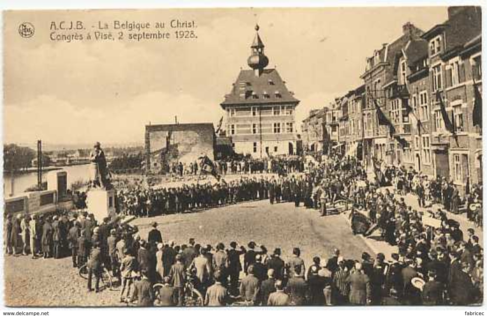 Visé - A.C.J.B. - La Belgique Au Christ - Congrès à Visé, 2 Septembre 1928 - Visé