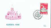 FDC België (lot300) - 1990