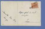 135 Op Postkaart Met Naamstempel VIEUX-DIEU - 1915-1920 Albert I