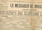 Le Messager De Bruxelles 29/5/1900 Verkiezingsresultaten - Historische Documenten