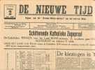 De Nieuwe Tijd 2/6/1929 Verkiezingsresultaten - Historische Documenten