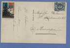 193 Op Postkaart Met Vignet/etiket "TUBERCULOSE" - 1922-1927 Houyoux