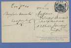 193 Op Postkaart, Cirkelstempel LIEGE Op 15/09/1924  Met Naamstempel  STOUMONT - Lineari