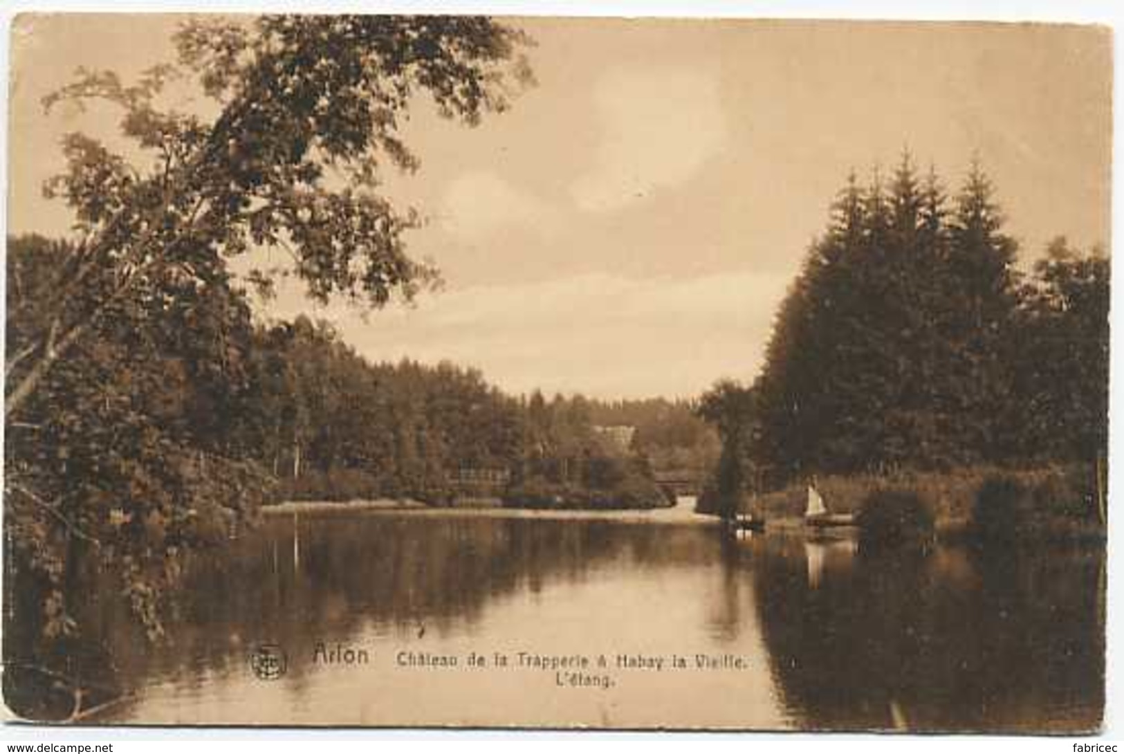 Arlon - Chateau De La Trapperie à Habay La Vieille - L'étang - Aarlen