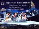 SAN MARINO - SAINT-MARIN - 2003 - CHAMPIONNATS DU MONDE DE SKI NORDIQUE YT BF 34 ** - Autres & Non Classés