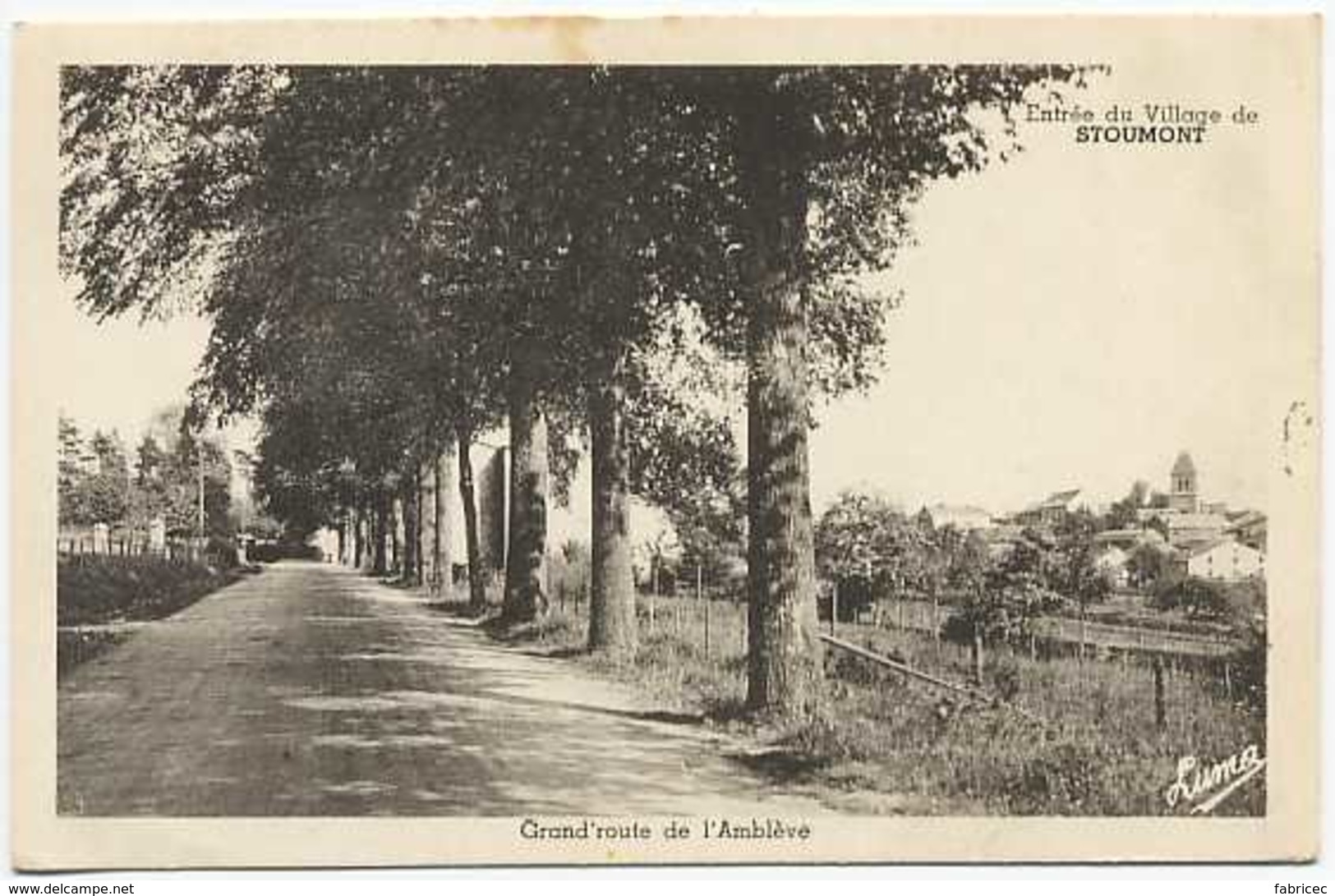 Entrée Du Village De Stoumont - Grand'route De L'Amblève - Stoumont