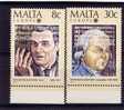 CEPT 1985 Malta Malte Yvertn° 708-09 *** MNH  Cote 9.00 Euro - 1985