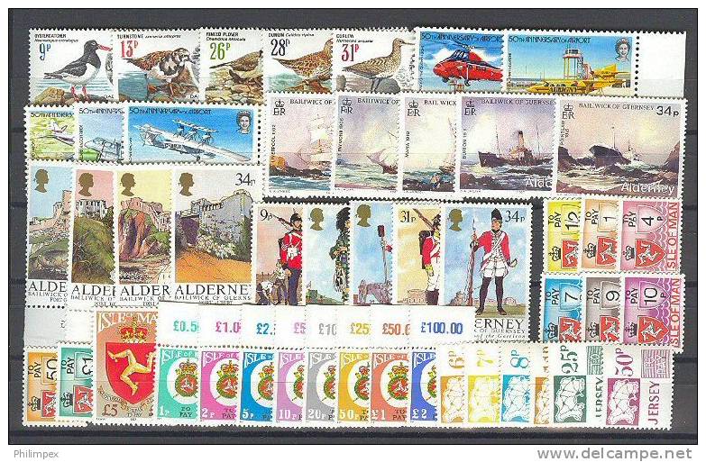 ALDERNEY, MAN, JERSEY, GREENLAND, FAEROER GROUP NH/LH - Collections