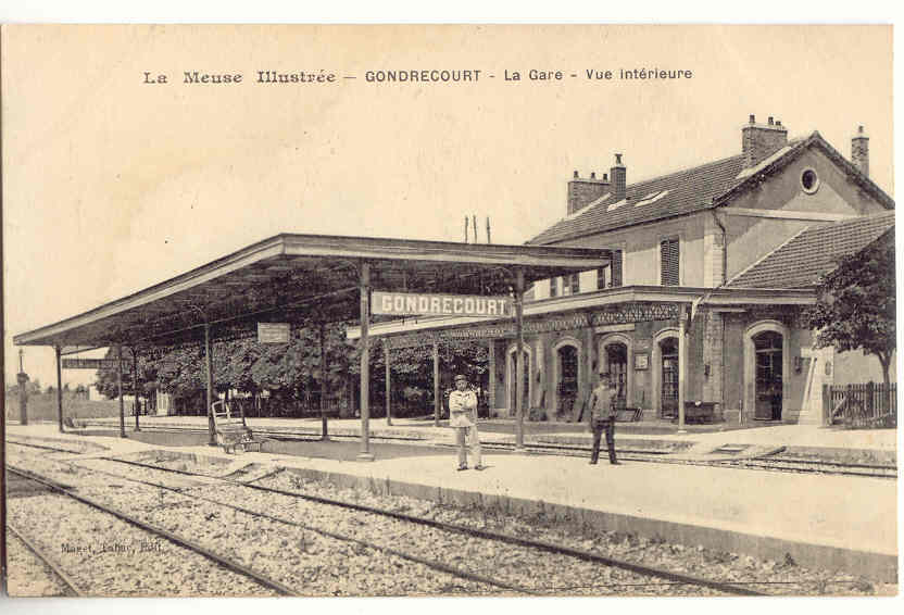 55-17 - GONDRECOURT - La Gare - Vue Intérieure - Gondrecourt Le Chateau