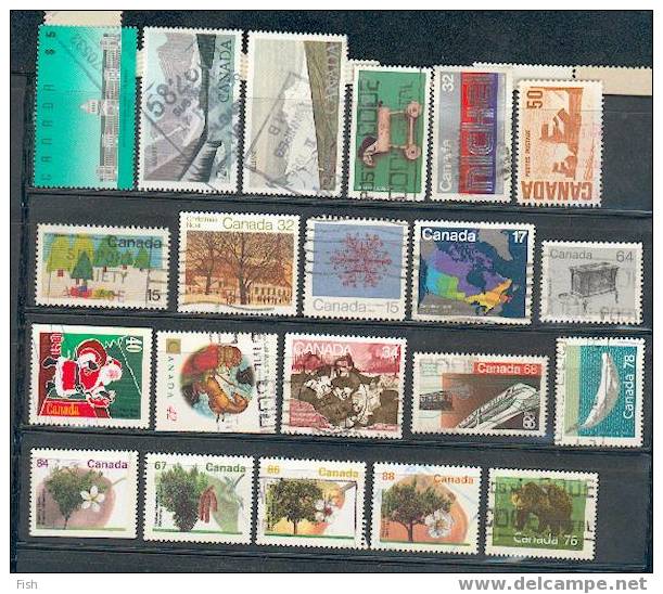 Canada (21) - Used Stamps