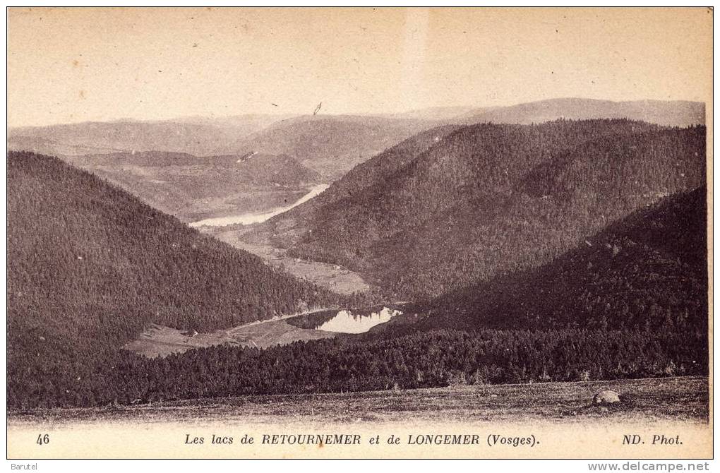 XONRUPT (Environs) - Les Lacs De Retournemer Et Longemer - Xonrupt Longemer