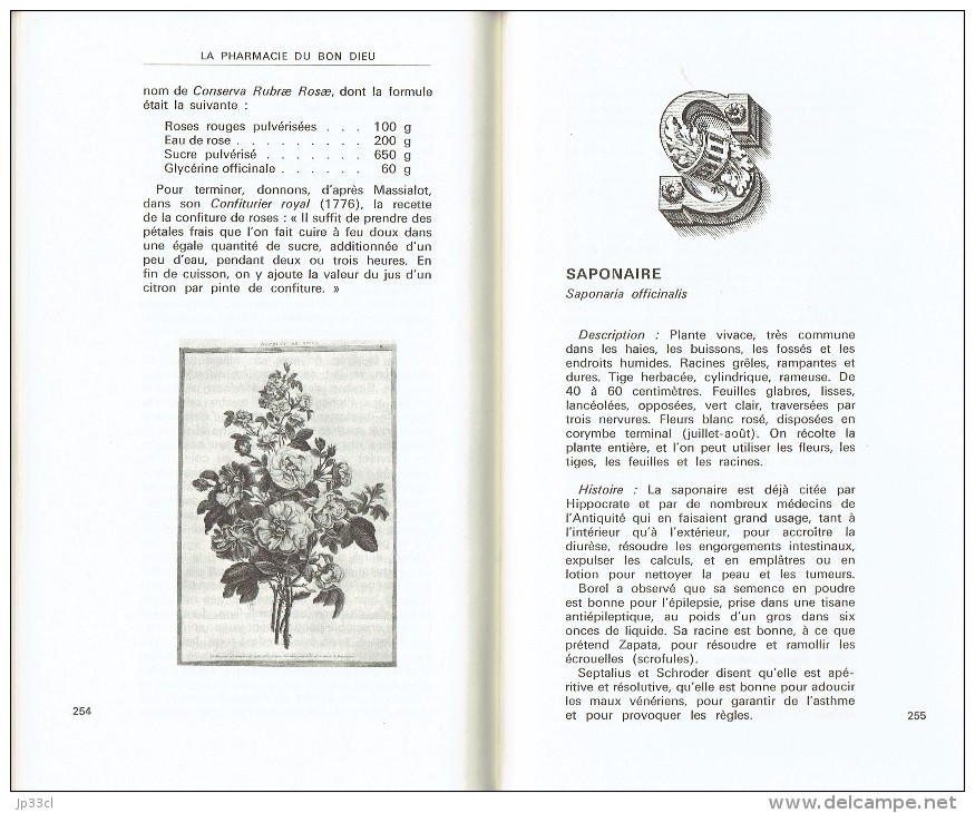 Herbes Médicinales, Tisanes, Herboristerie La Pharmacie Du Bon Dieu Par Fabrice Bardeau, 1973 350 Pages - Gezondheid