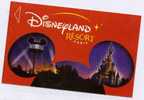 PASS CARTON MICKEY OREILLES ROUGES - Passeports Disney