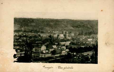 BOURGOIN VUE GENERALE - Bourgoin