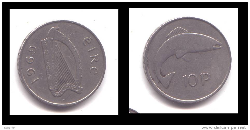 10 PENCE 1969 - Irland