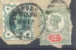 Lot N°2411   N°92 Et 94 Sur Petit Fragment, Coté 8 Euros - Used Stamps
