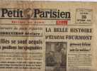 LE PETIT PARISIEN LUNDI 28 SEPTEMBRE 1942 - Le Petit Parisien