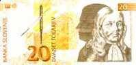 BILLET 20 Tolarjev DE 1992 - Eslovenia