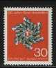 GERMANY 1968 Gewerkschaften Stamp MHN 570 # 1908 - Unused Stamps