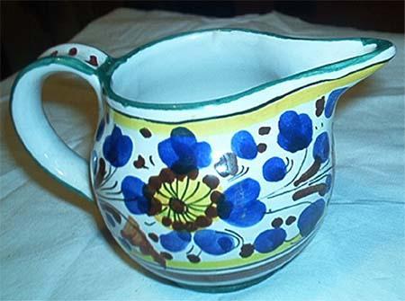 DERUTA - ARABESCO MULTI - PICHET - KAN - CREAMER - CR08 - Deruta (ITA)