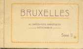 Bruxelles 10 Cartes Vues - Editeur Albert - Carnet - Lots, Séries, Collections
