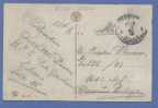 Postkaart Met Stempel POSTES MILITAIRES BELGIQUE 4 Op 10/11/1918!!! (11/11/18 Armistice) Verzonden HMB Calais - Army