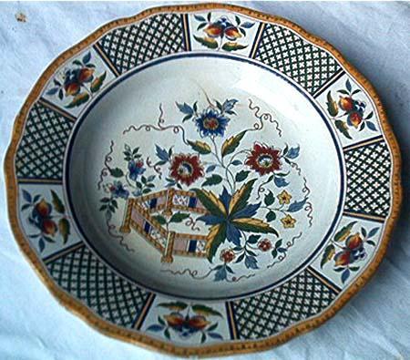 SARREGUEMINES - ASSIETTE - DISH - AS 68 - Sarreguemines (FRA)