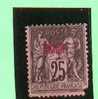 C.F. - CHINE - Année 1894/00 - N° 8a ° (surcharge Rouge) - Other & Unclassified