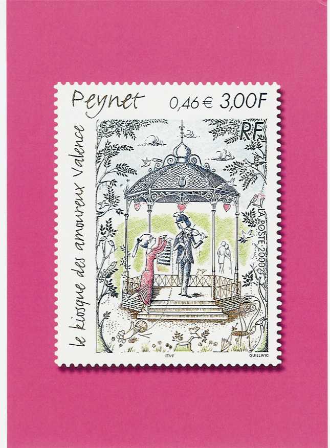 CP  Peynet - Stamps (pictures)